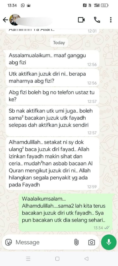 Testimoni Juzuk Diri 4