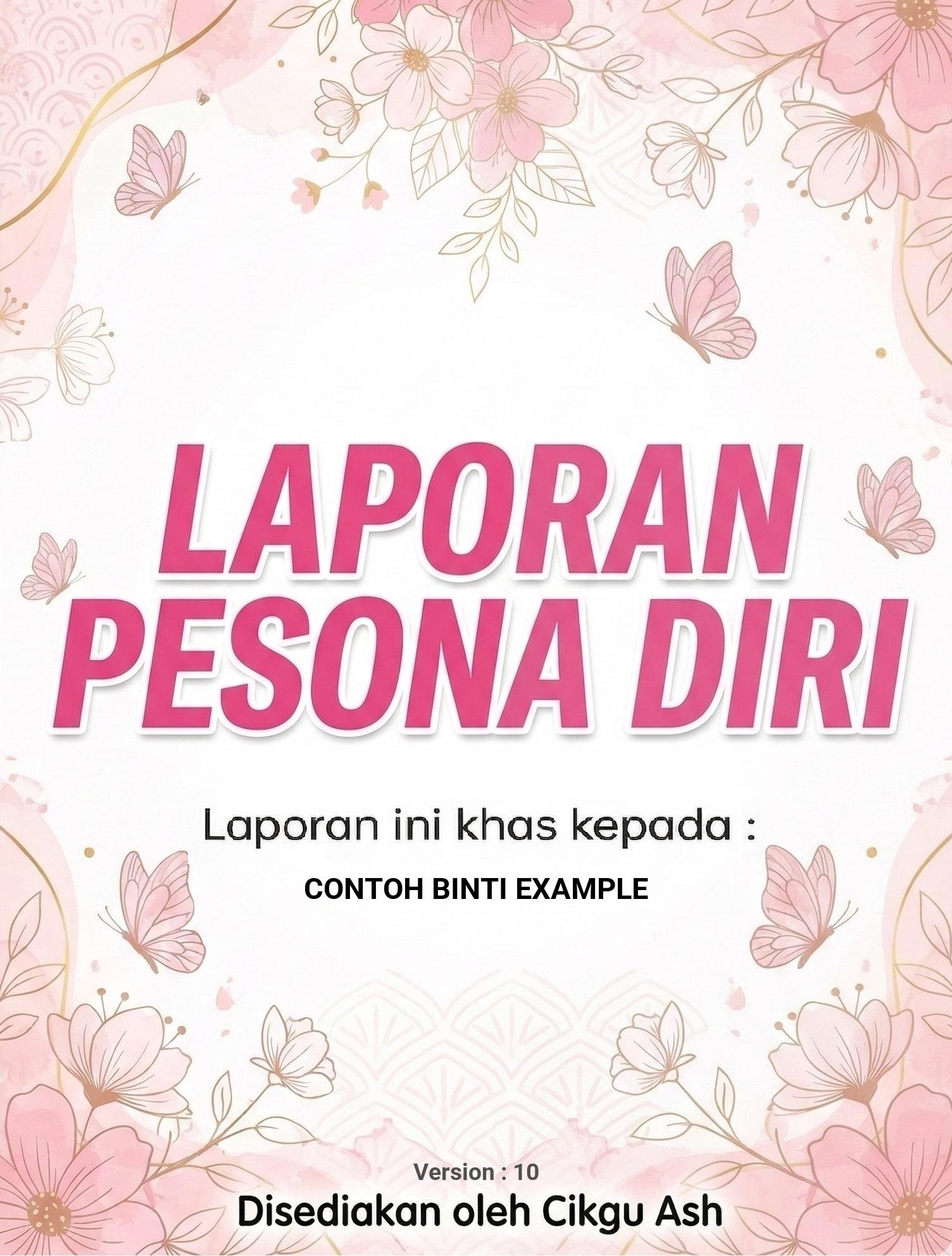 Poster Pesona Diri